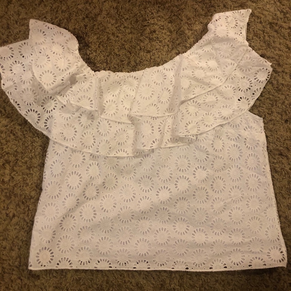 NWOT Lilly Pulitzer One Shoulder Blouse